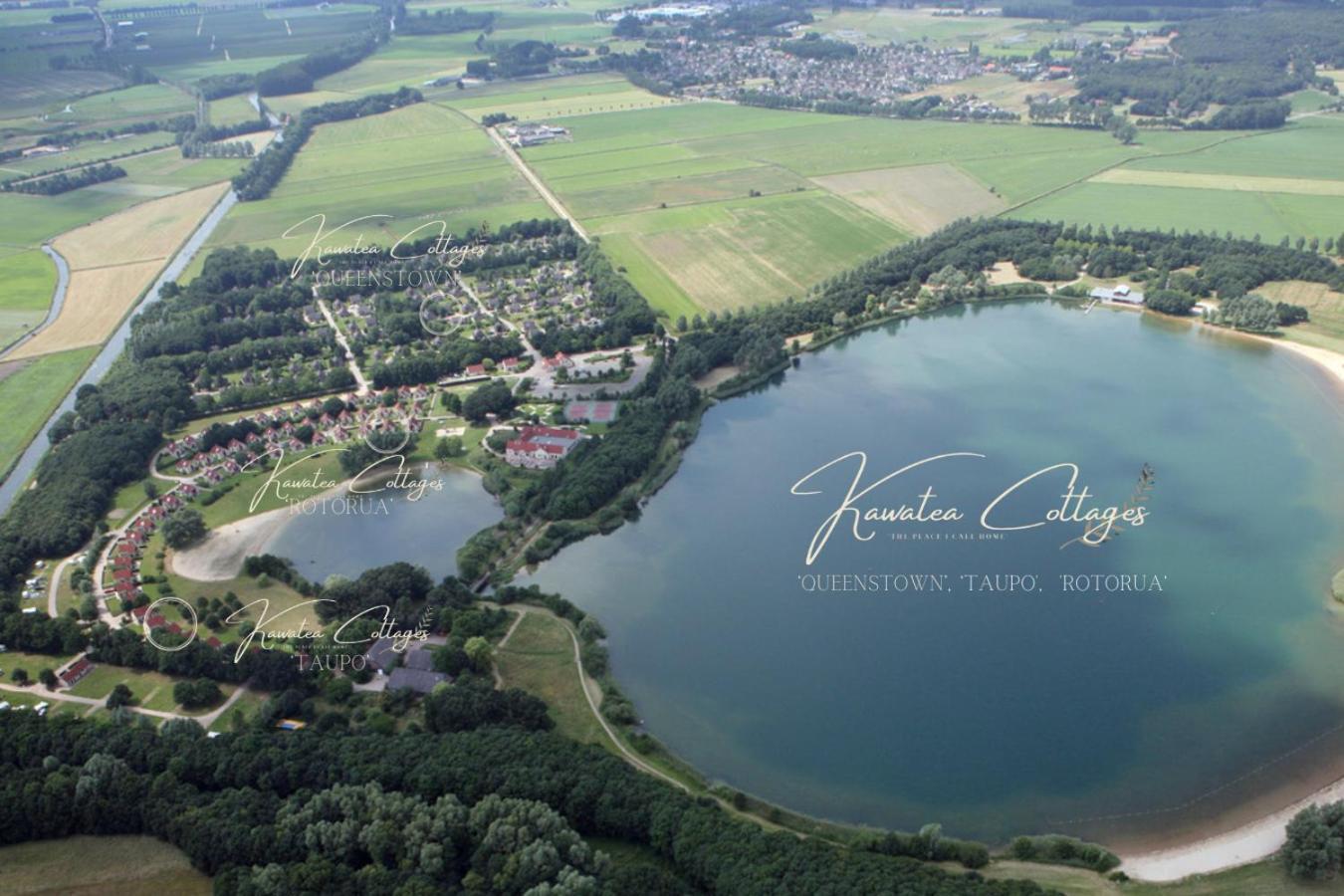 Forestview 'Queenstown' 6 Pers Very Child-Friendly By Kawatea Cottages (Adults Only) Ewijk Eksteriør billede