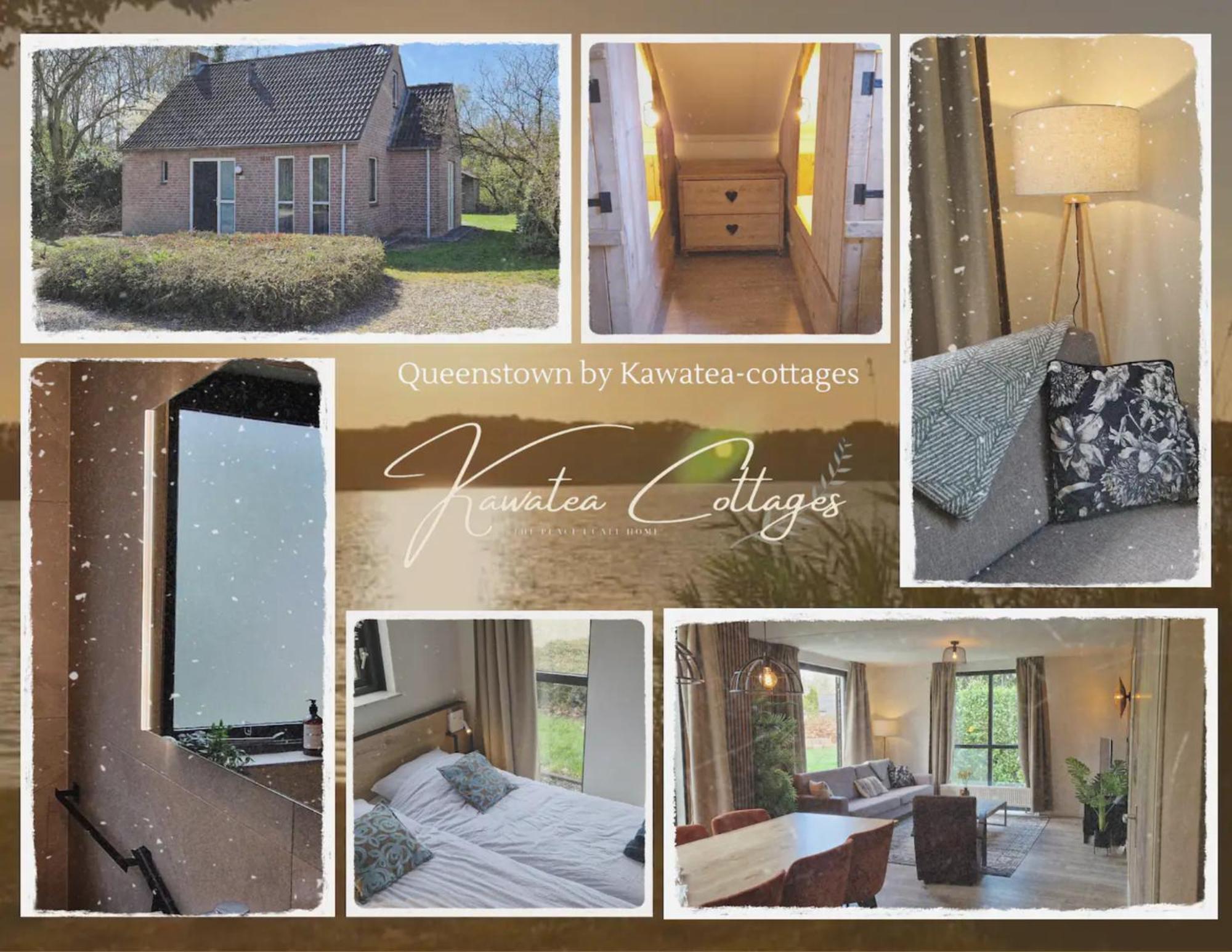 Forestview 'Queenstown' 6 Pers Very Child-Friendly By Kawatea Cottages (Adults Only) Ewijk Eksteriør billede